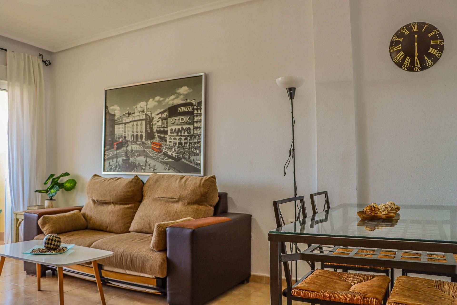 Living room of Apartment for sale in Formentera del Segura  with Air Conditioner, Private garden and Terrace