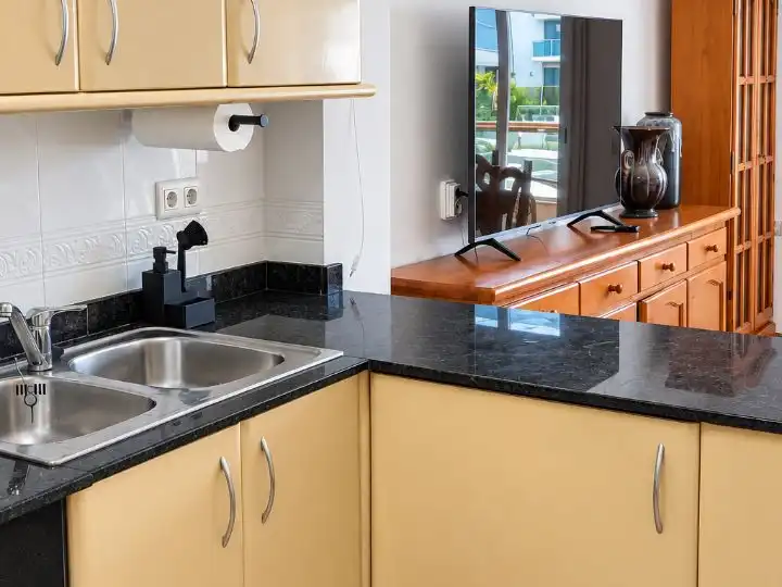 Cocina de Dúplex en venta en Lloret de Mar con Aire acondicionado, Terraza y Balcón