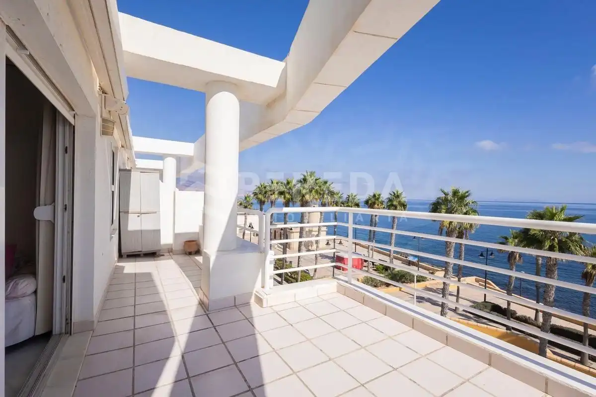 Terraza de Ático en venta en Roquetas de Mar ciudad