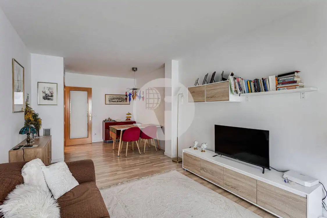 Sala de estar de Piso en venta en Barcelona con Aire acondicionado, Calefacción y Terraza