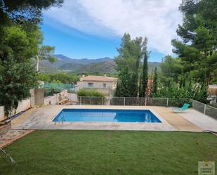 Schwimmbecken von Haus oder Chalet miete in Sot de Ferrer mit Klimaanlage, Terrasse und Schwimmbad