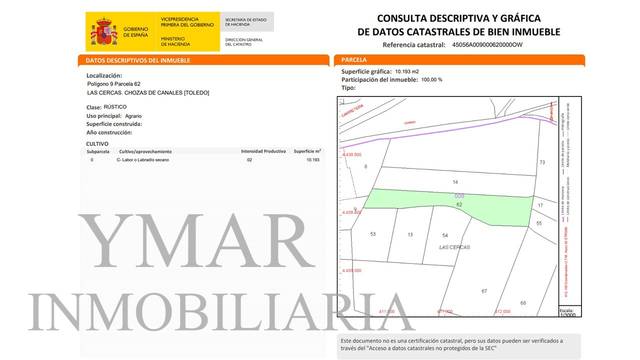 Terreno en Venta en Chozas de Canales