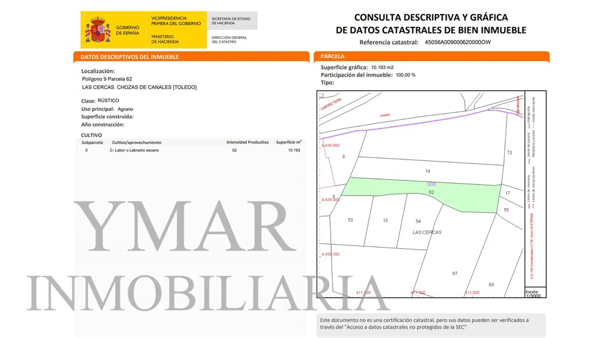 Terreno en venta en Chozas de Canales