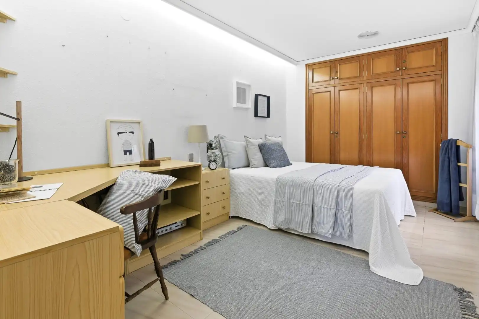 Schlafzimmer von Haus oder Chalet zum Verkauf in Benirredrà mit Klimaanlage, Terrasse und Abstellraum