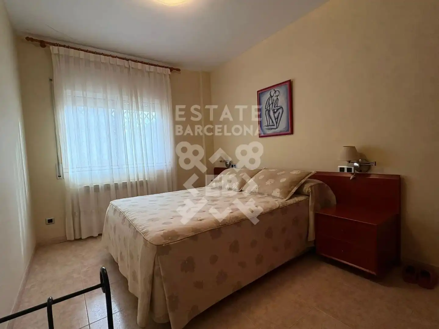 Schlafzimmer von Erdgeschoss zum Verkauf in Blanes mit Klimaanlage, Heizung und Möbliert