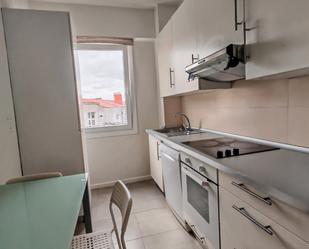 Kitchen of Flat to rent in A Coruña Capital   with Heating, Oven and Washing machine