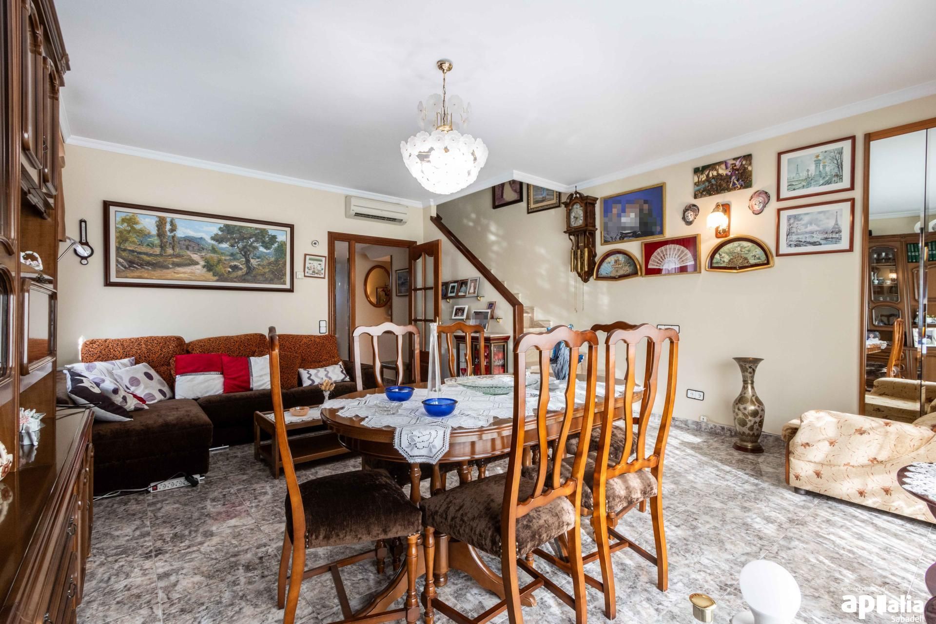 Dining room of Single-family semi-detached for sale in Sabadell  with Heating and Terrace