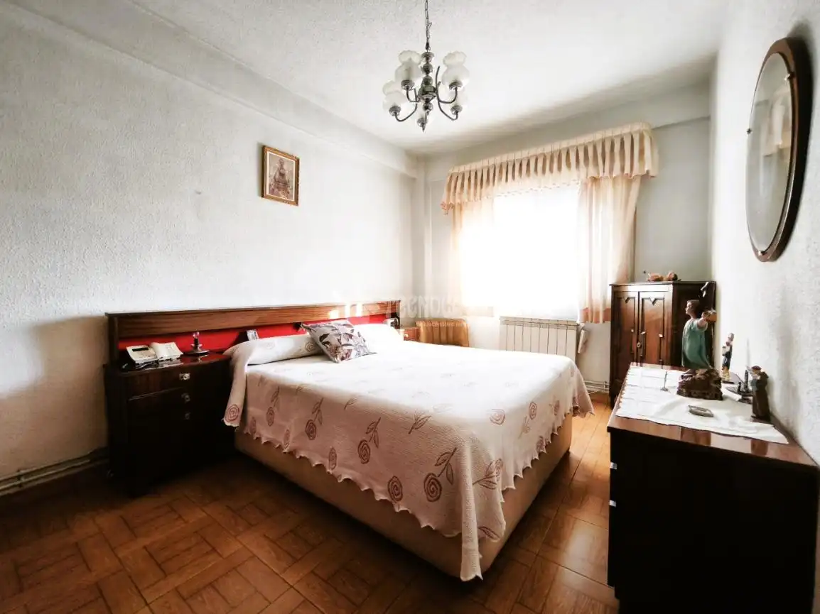 Bedroom of Flat for sale in Móstoles  with Heating and Terrace