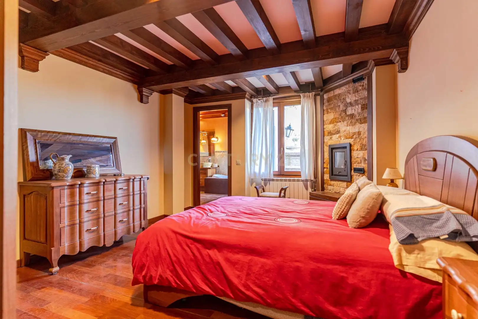 Habitación de Casa o chalet en venta en Nívar con Jardín privado, Trastero y Piscina