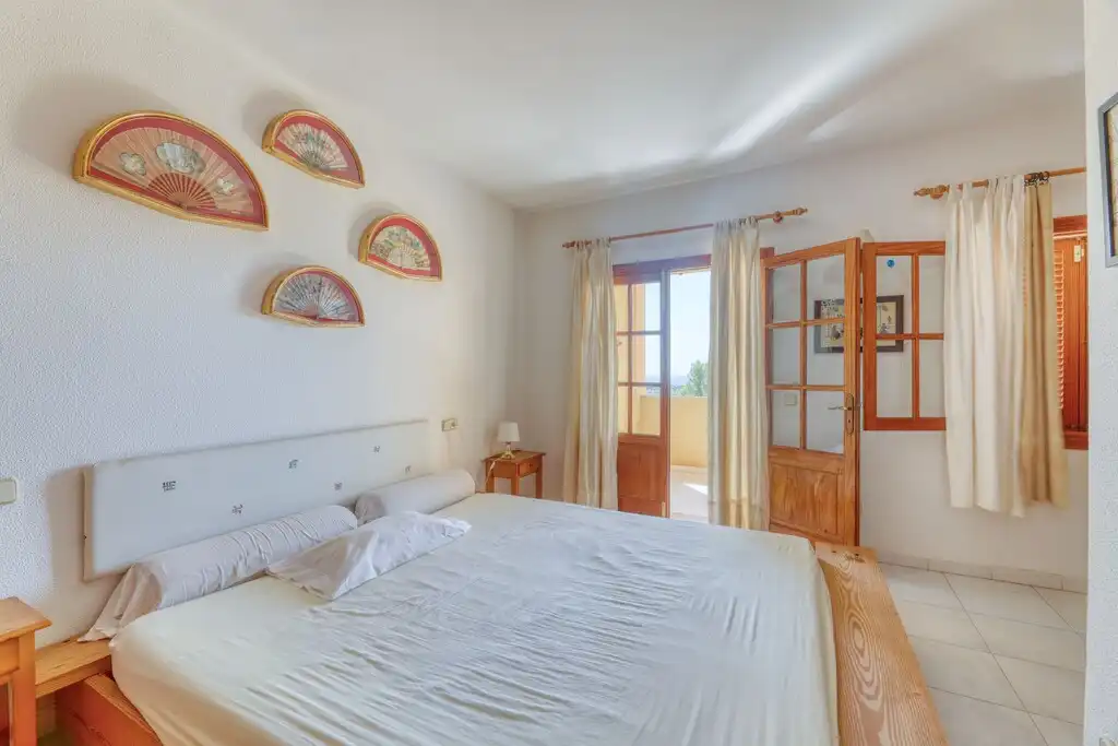 Bedroom of Houses for sale in Calvià  with Air Conditioner, Private garden and Terrace