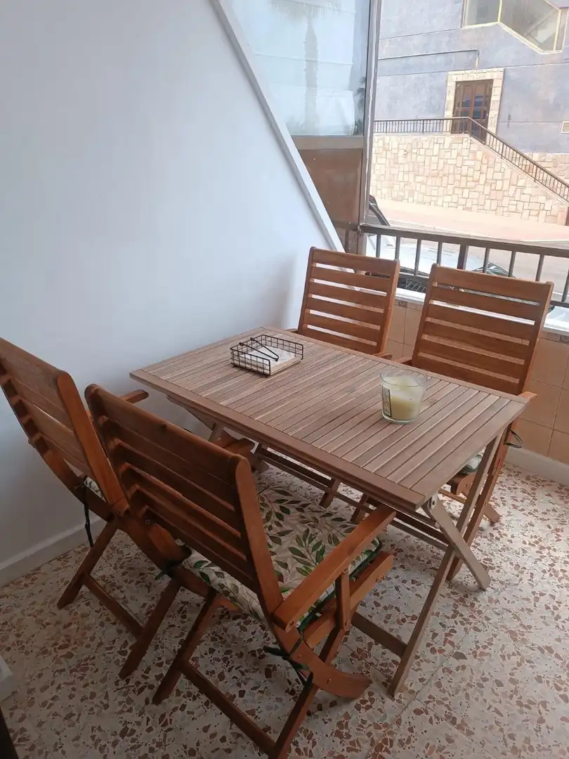 Balcony of Flat for rent in Torrevieja  with Air Conditioner, Heating and Terrace