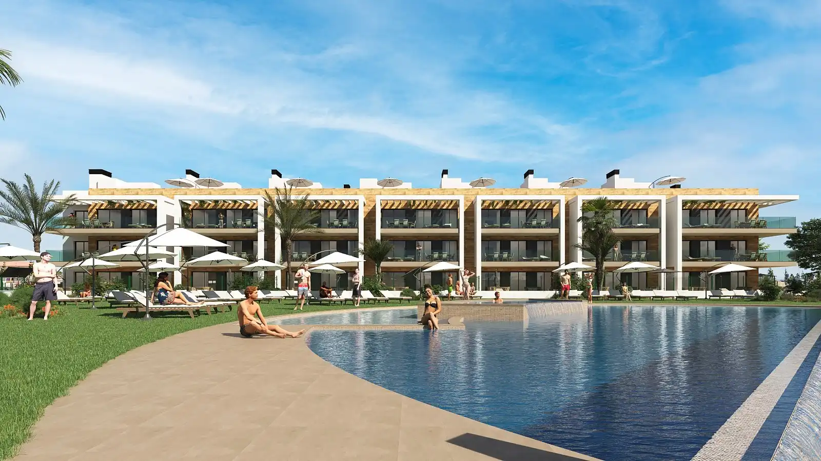 Appartement compact avec terrasse à vendre à Las Lomas de Rame - Bahía Bella, imagen 2