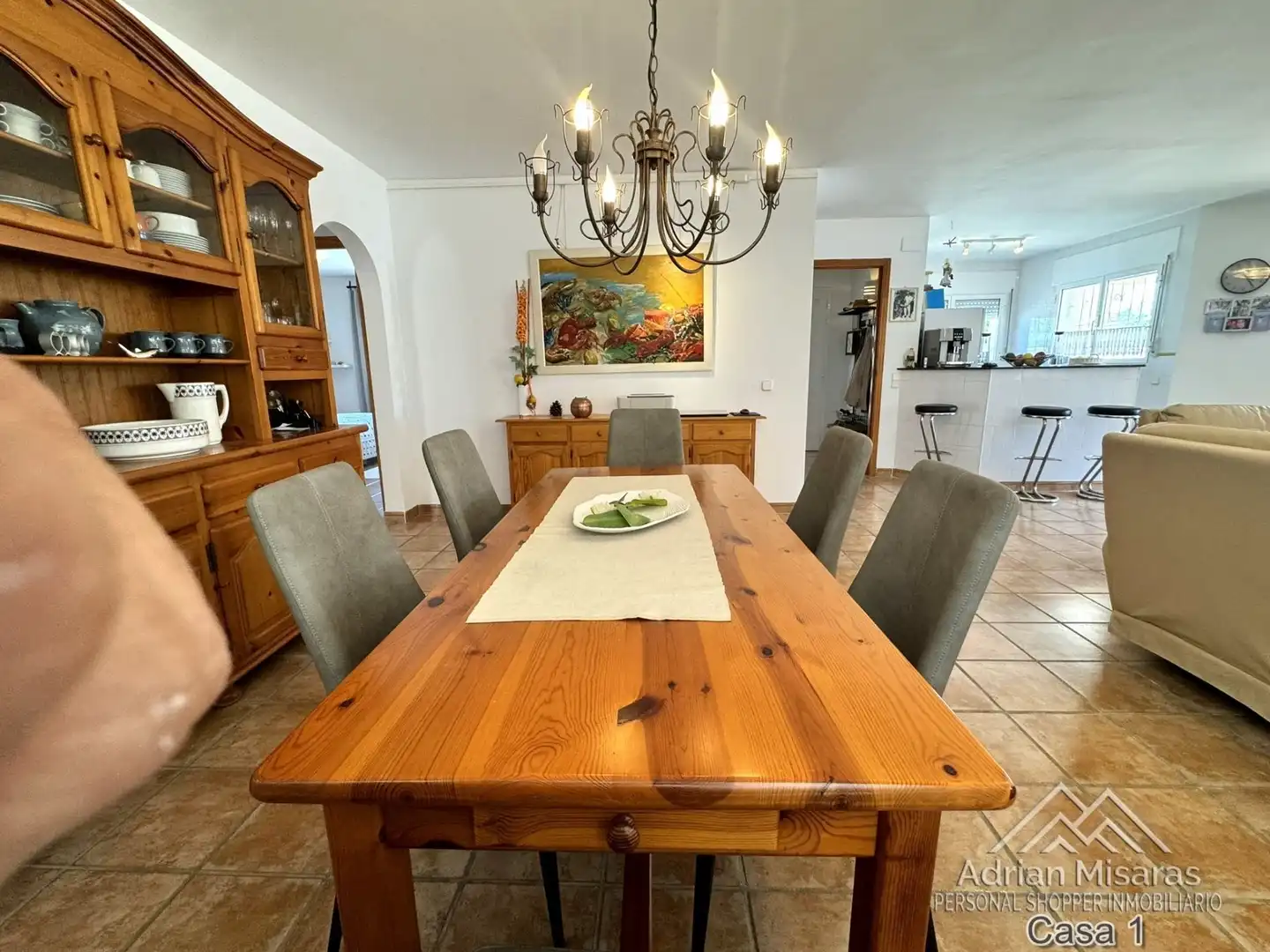 Comedor de Casa o chalet en venta en Deltebre con Aire acondicionado, Piscina y Amueblado