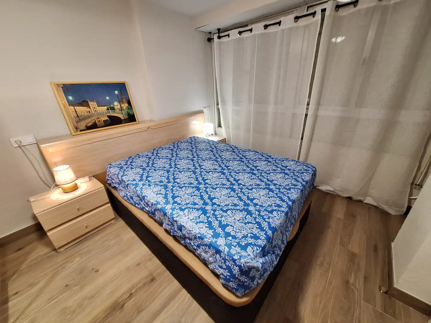 Bedroom of Flat for rent in Santa Pola  with Air Conditioner and Furnished