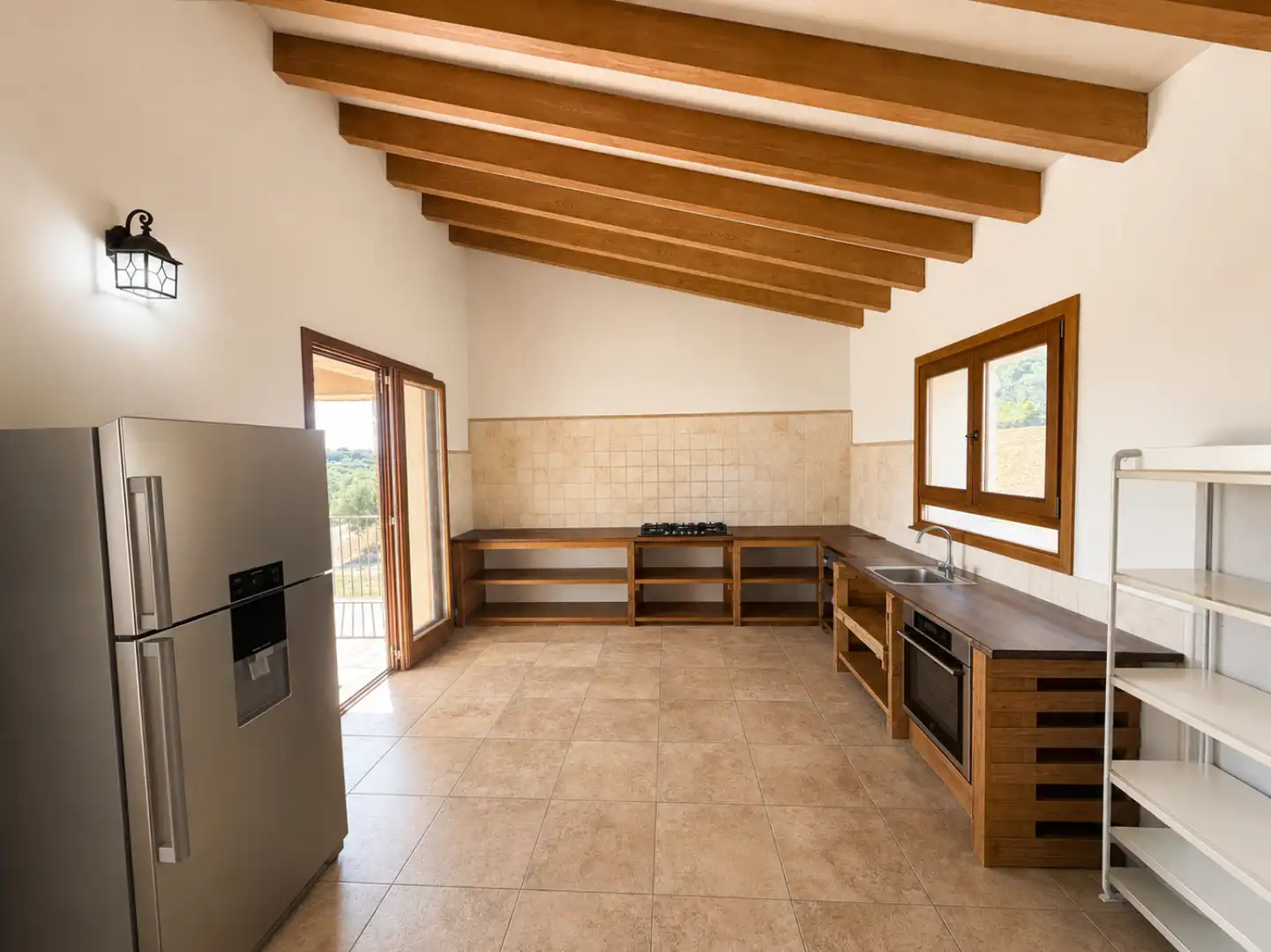 Cuina de Casa o xalet en venda en Lloret de Vistalegre amb Aire condicionat, Terrassa i Piscina