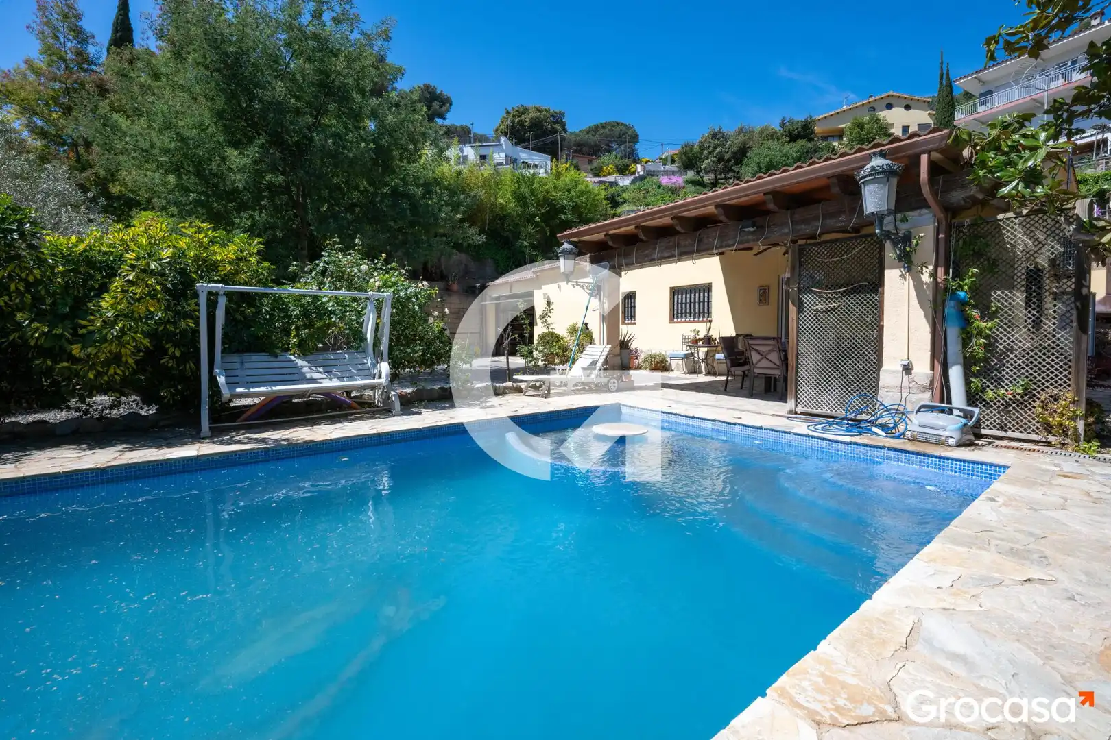 Piscina de Casa o xalet en venda en Argentona amb Aire condicionat, Calefacció i Jardí privat