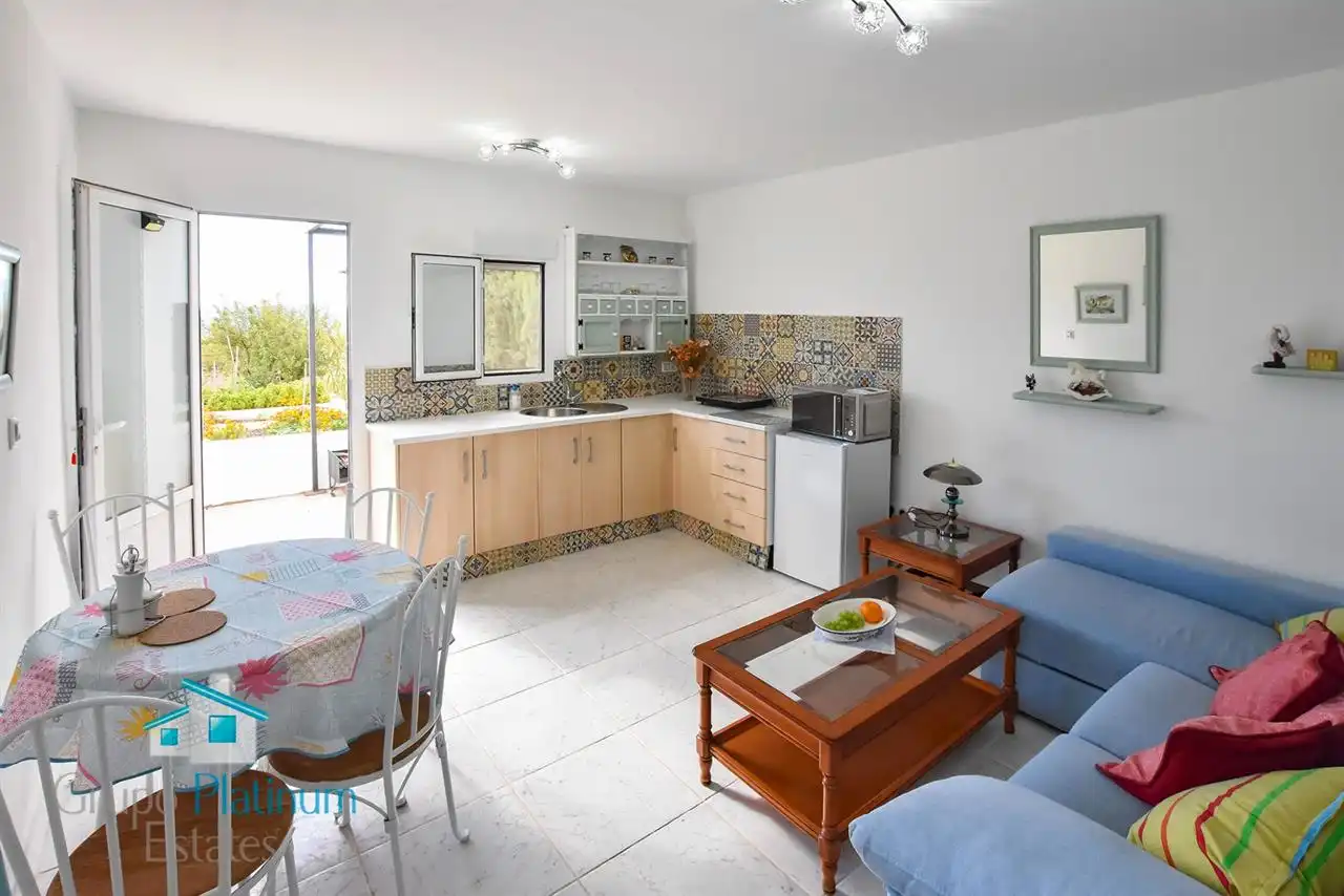 Cuina de Casa o xalet en venda en Oria amb Calefacció, Jardí privat i Piscina
