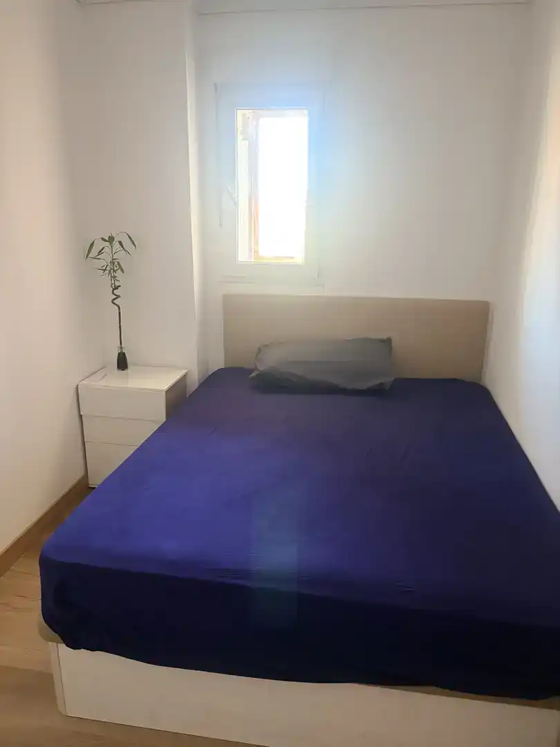 Bedroom of Flat for share in Madrid  with Parquet flooring and Furnished