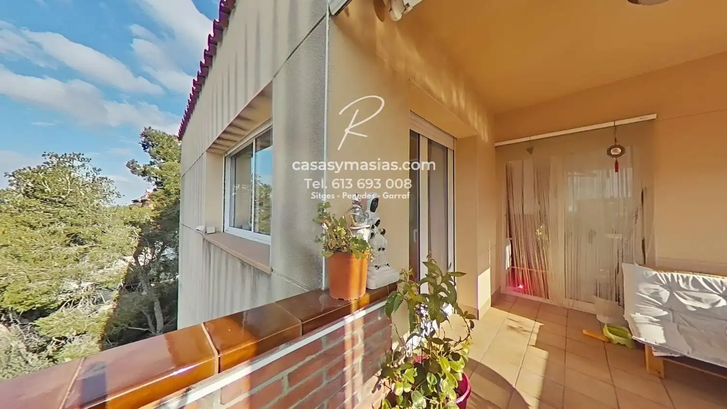 Terraza de Casa o chalet en venta en Olivella con Aire acondicionado, Calefacción y Jardín privado