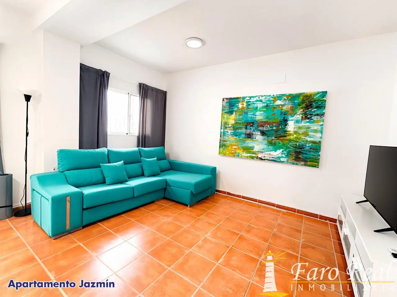 Sala de estar de Casa o chalet en venta en Chipiona con Aire acondicionado, Calefacción y Jardín privado