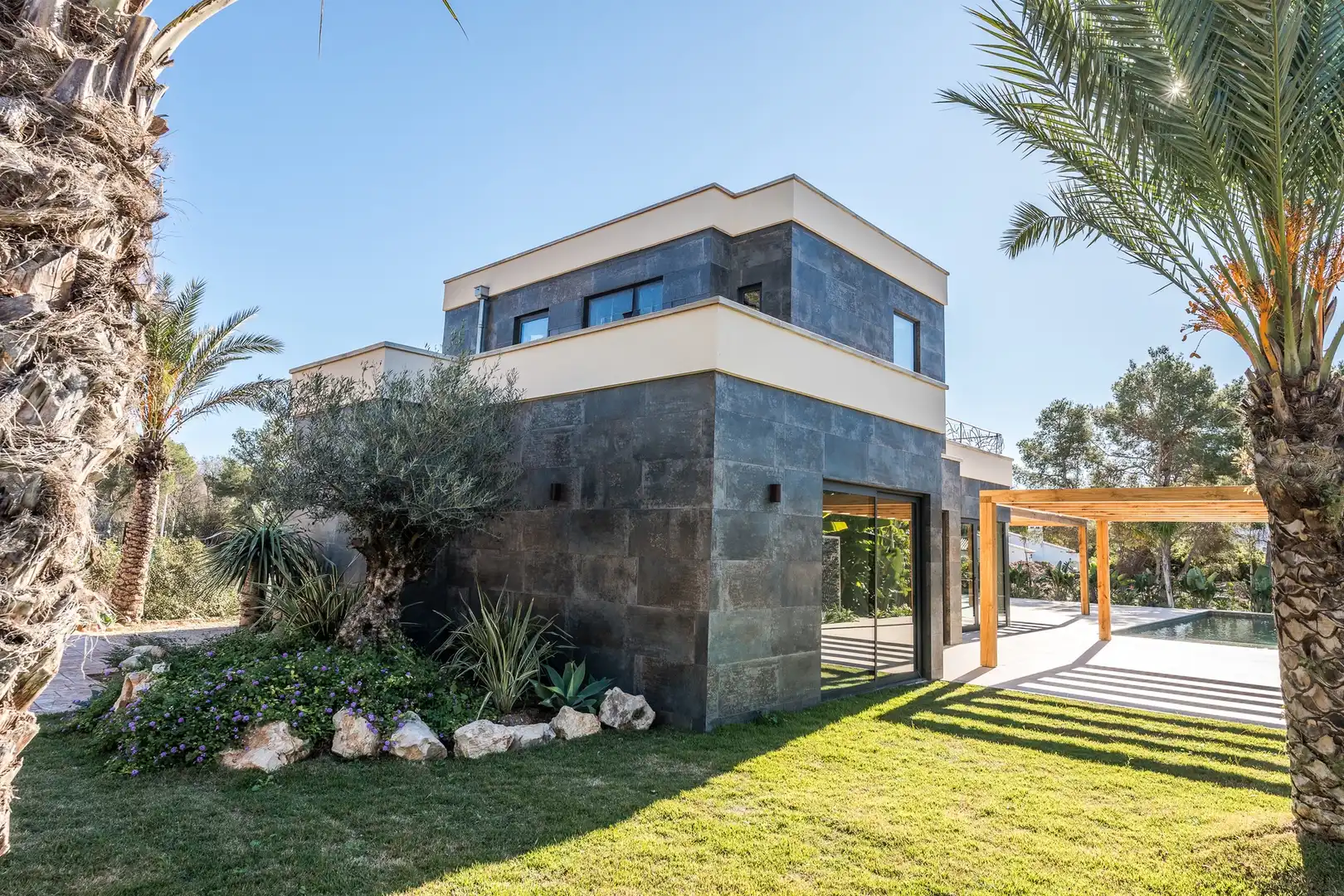 Exterior view of Houses for sale in Jávea / Xàbia  with Air Conditioner, Heating and Private garden