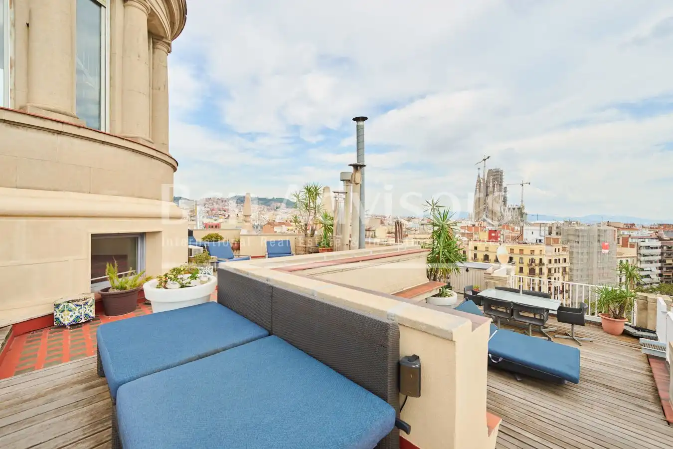 Terrace of Attic for sale in Barcelona  with Air Conditioner, Heating and Parquet flooring