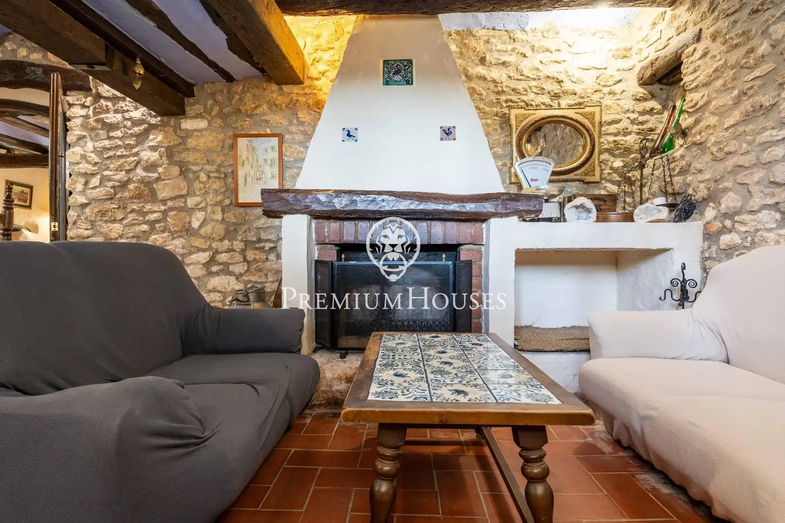 Living room of Country homes for sale in El Catllar   with Heating, Private garden and Terrace