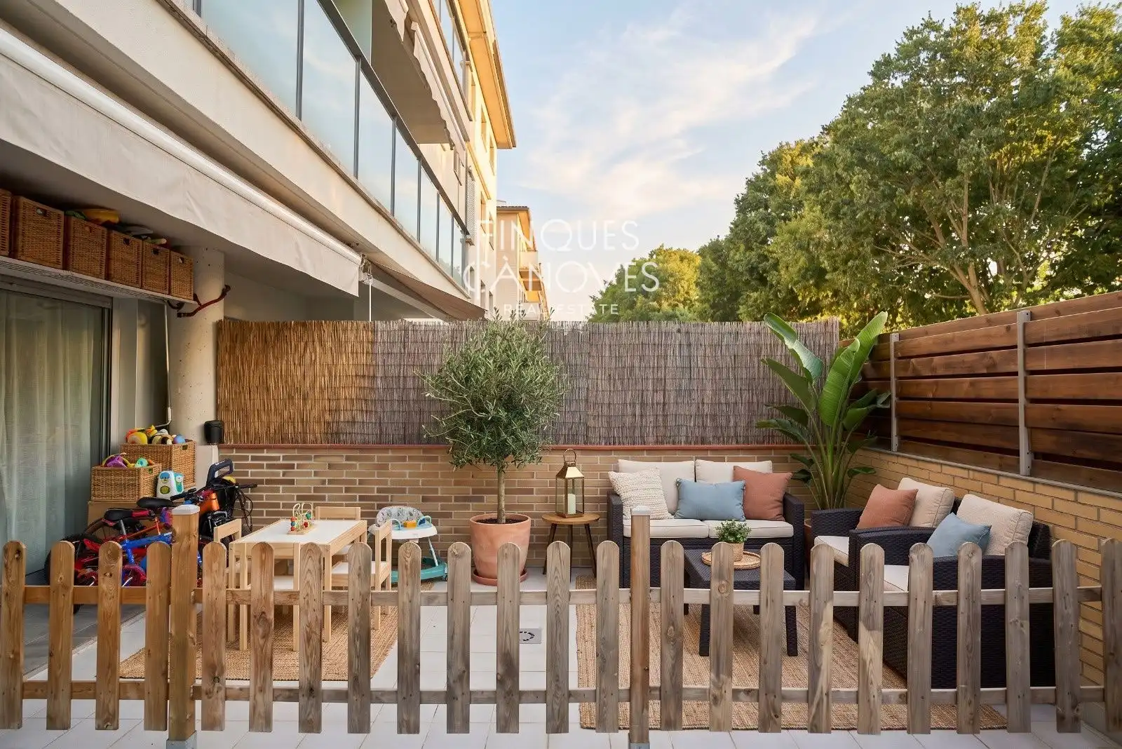 Terrace of Flat for sale in Girona  with Heating, Terrace and Swimming Pool