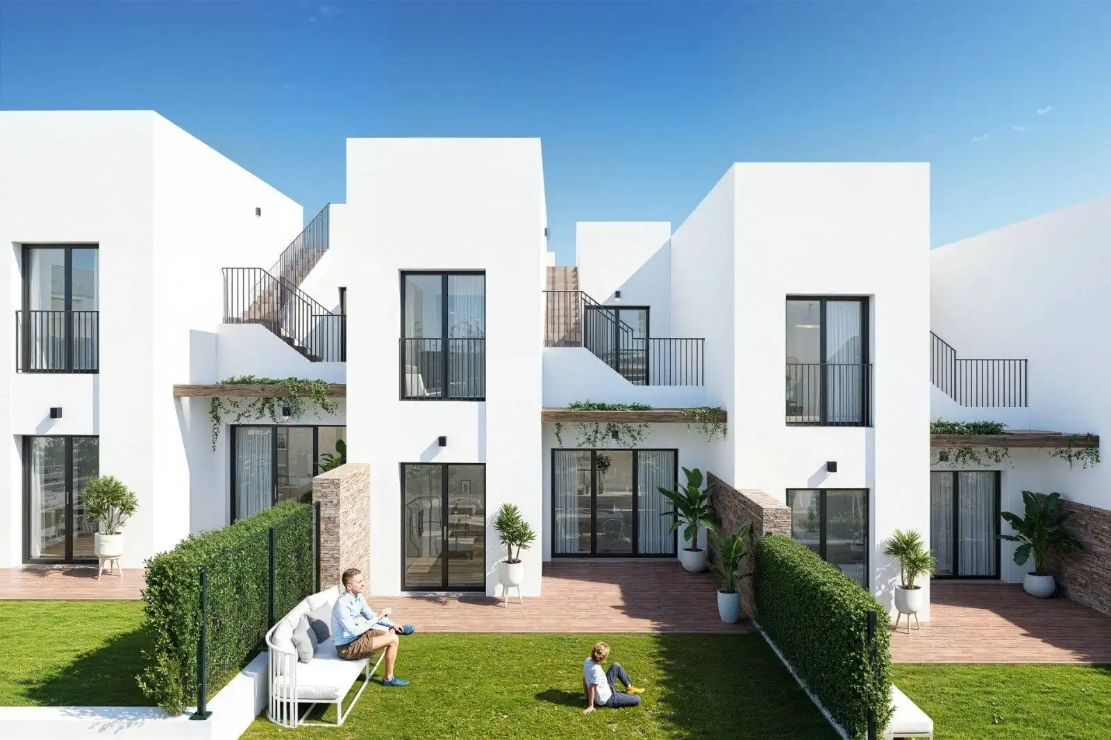 Adosado con terraza en venta en Monforte del Cid