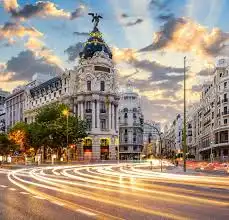Exterior view of Buildings for sale in Madrid