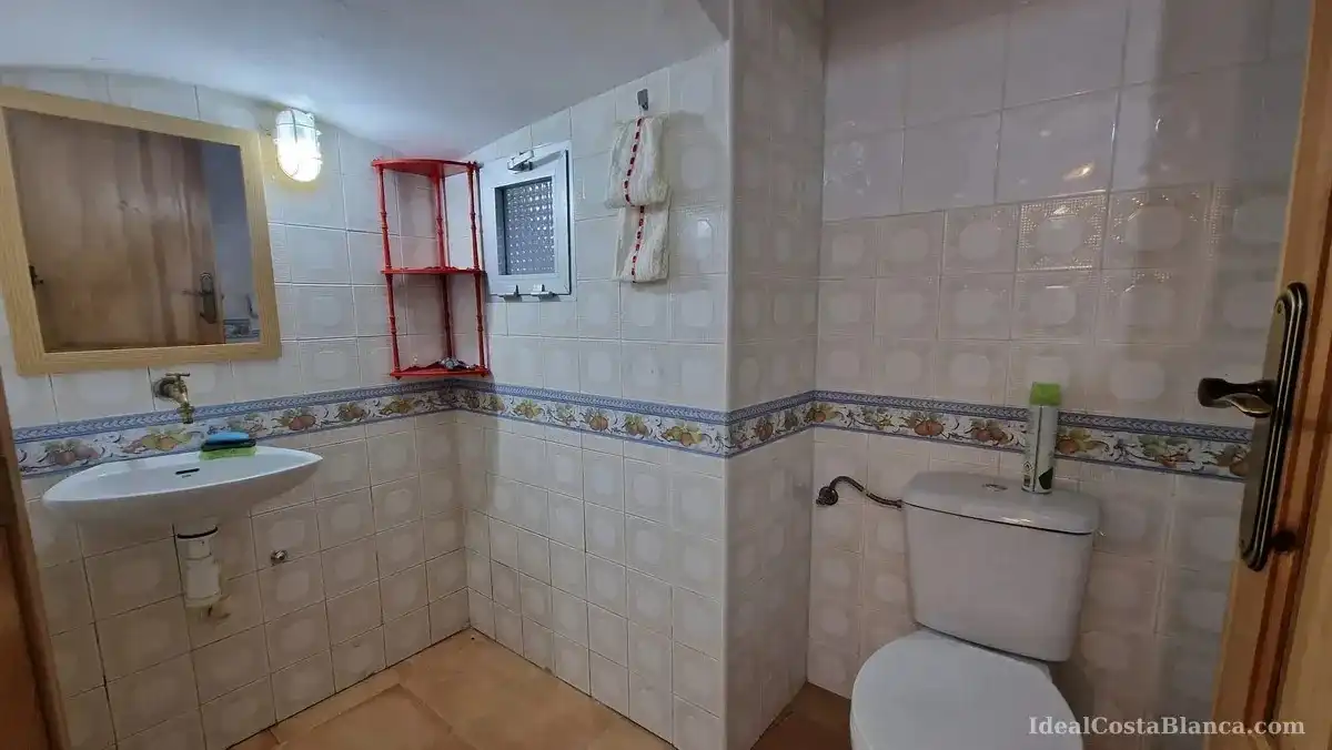 Badezimmer von Country house zur Miete in El Castell de Guadalest, Alicante