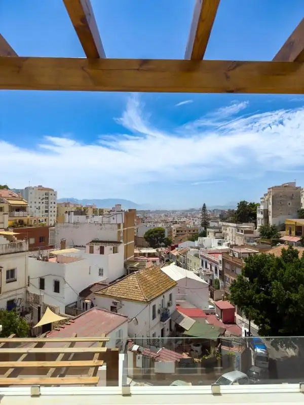Vista exterior de Ático en venta en Málaga con Aire acondicionado, Calefacción y Terraza