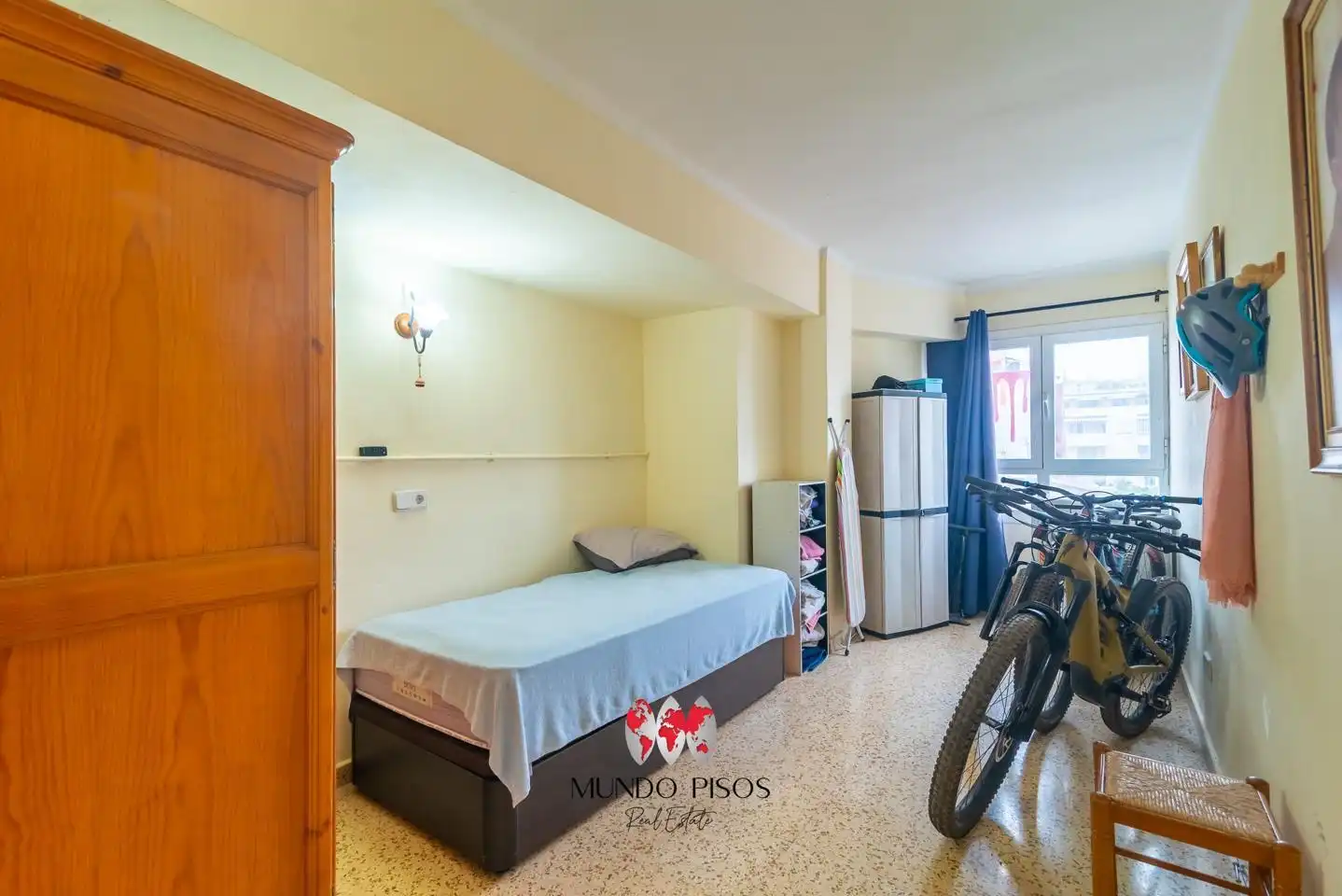 Schlafzimmer von Wohnung zum Verkauf in  Palma de Mallorca mit Klimaanlage, Heizung und Abstellraum