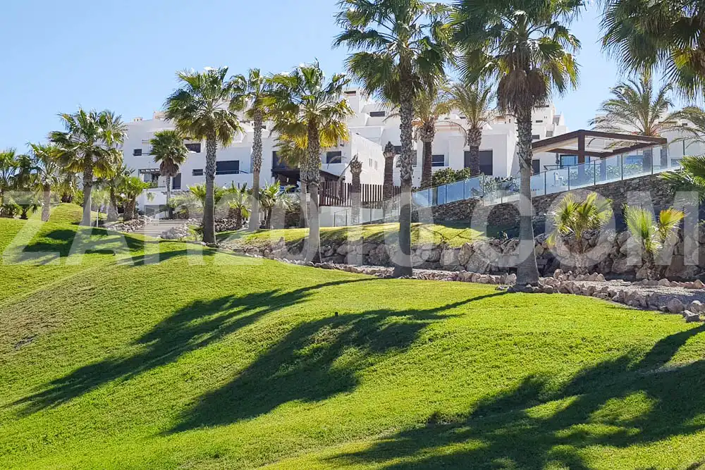 Vista exterior de Apartament en venda en Mojácar amb Aire condicionat, Terrassa i Traster