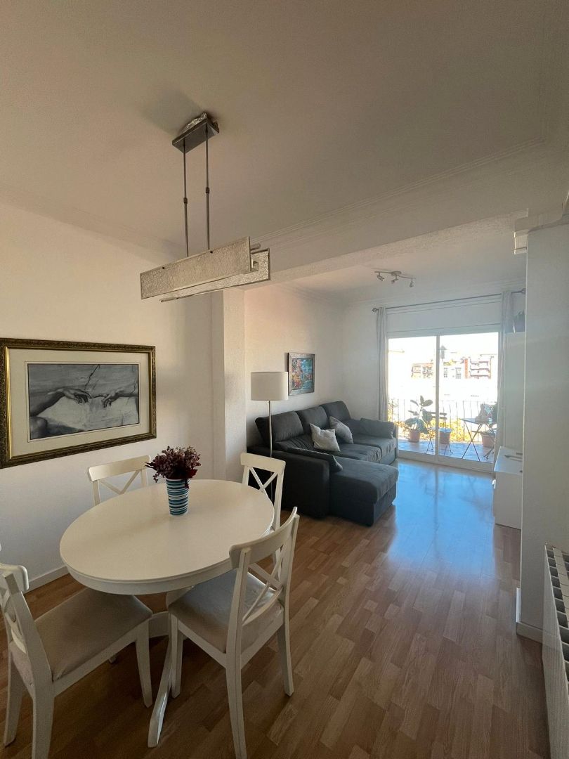 Living room of Flat for sale in  Barcelona Capital  with Air Conditioner, Heating and Parquet flooring