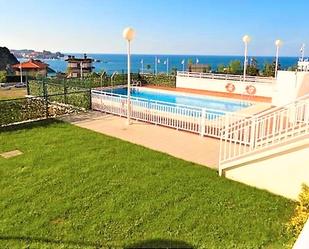 Swimming pool of Planta baja for sale in Castro-Urdiales  with Heating, Parquet flooring and Terrace