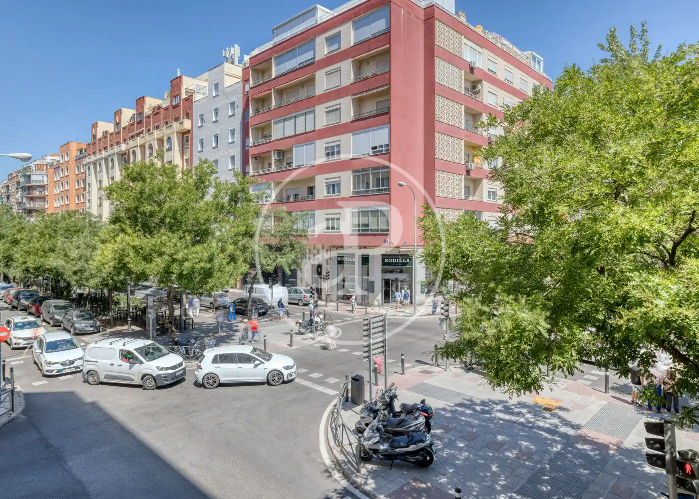 Exterior view of Flat for rent in Madrid  with Air Conditioner, Heating and Furnished