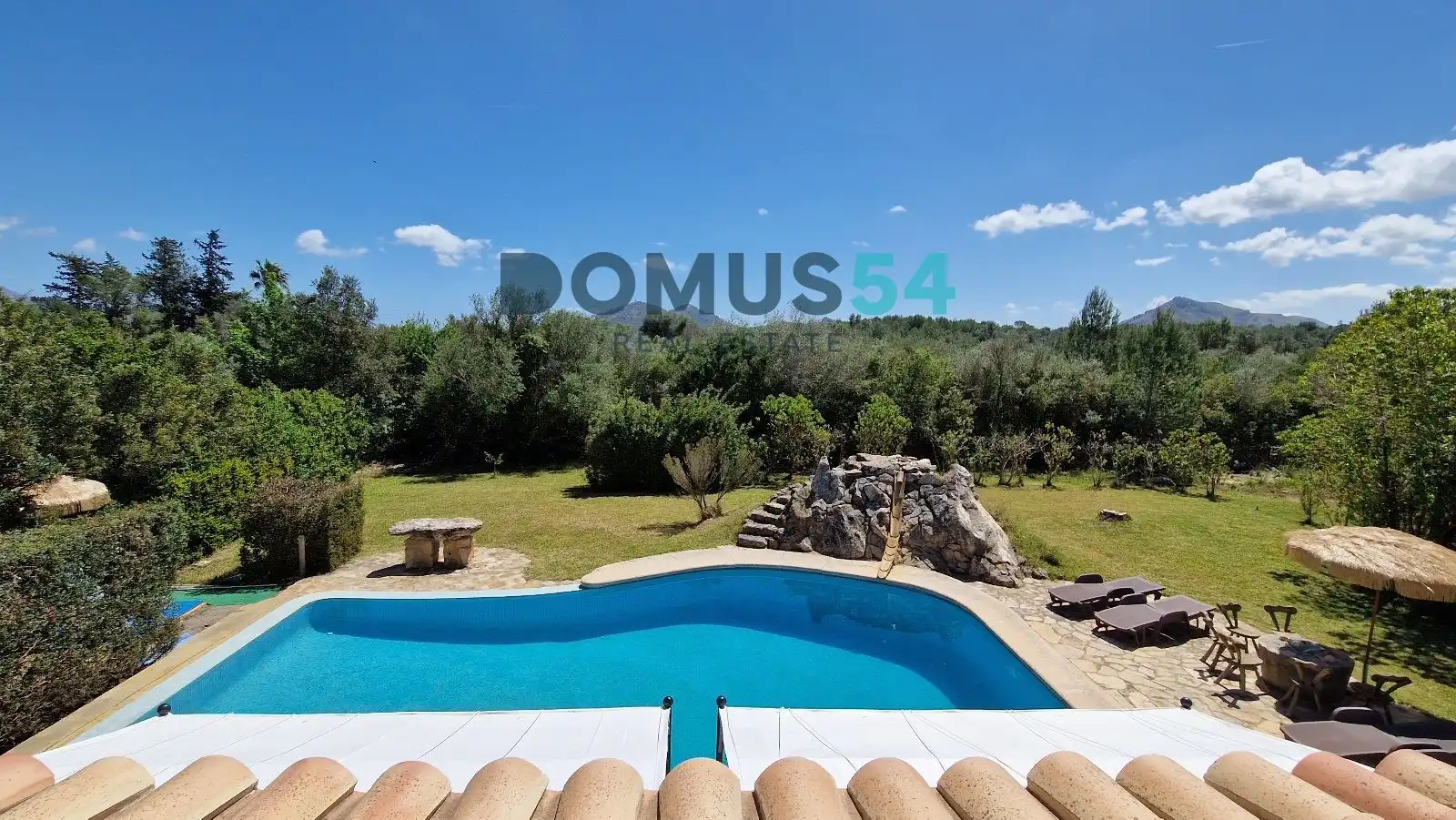 Garden of Country homes for sale in Pollença  with Air Conditioner, Heating and Swimming Pool