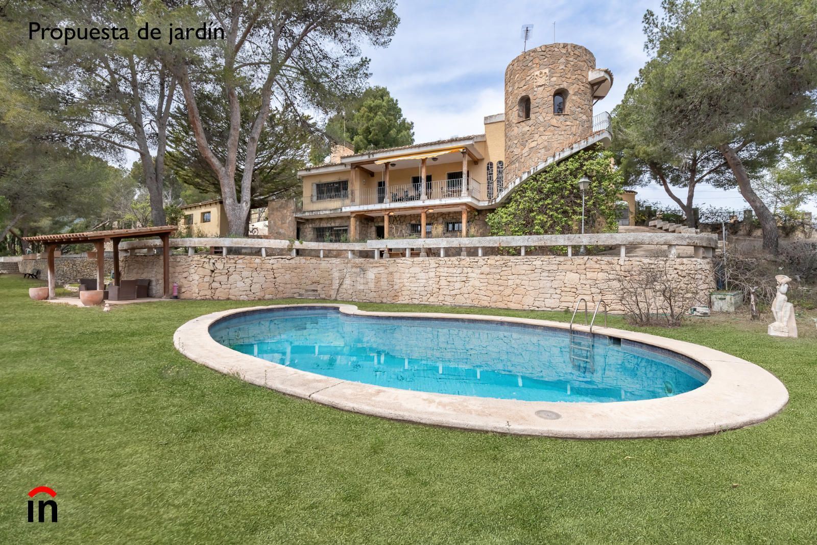 Garden of House or chalet for sale in Tibi  with Terrace and Swimming Pool