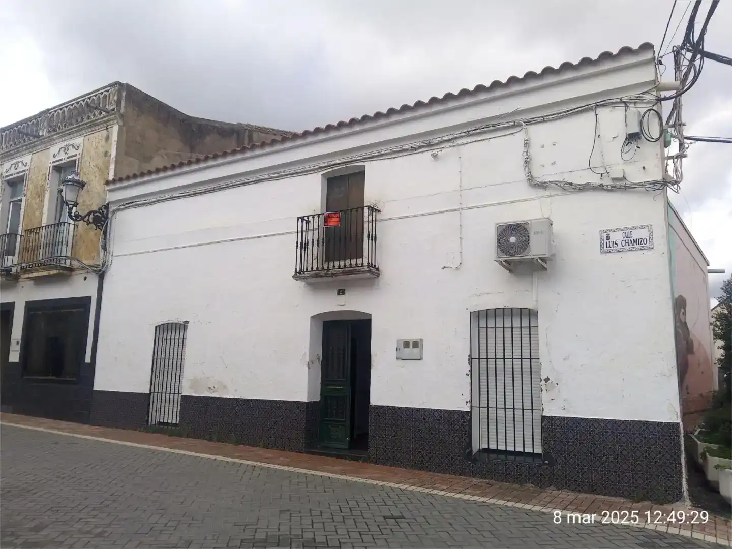 Vista exterior de Pis en venda en La Roca de la Sierra  amb Aire condicionat