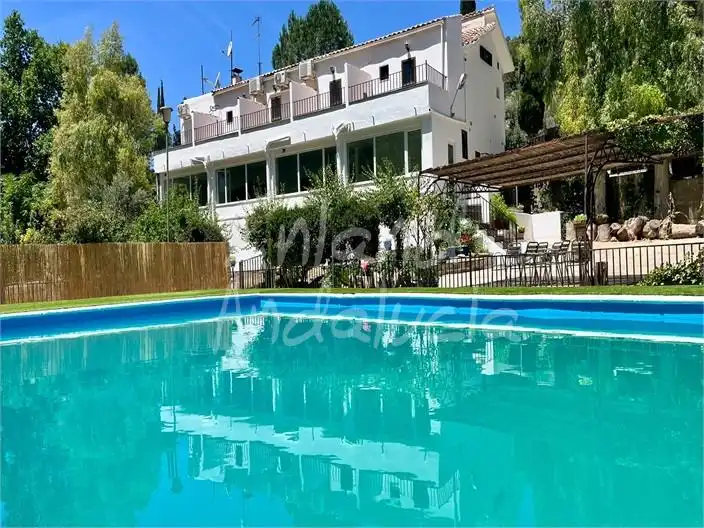Swimming pool of Country homes for sale in Villanueva del Arzobispo  with Air Conditioner, Storage room and Swimming Pool