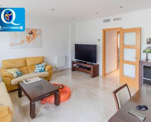 Living room of Single-family semi-detached for sale in San Vicente del Raspeig / Sant Vicent del Raspeig  with Air Conditioner, Terrace and Balcony