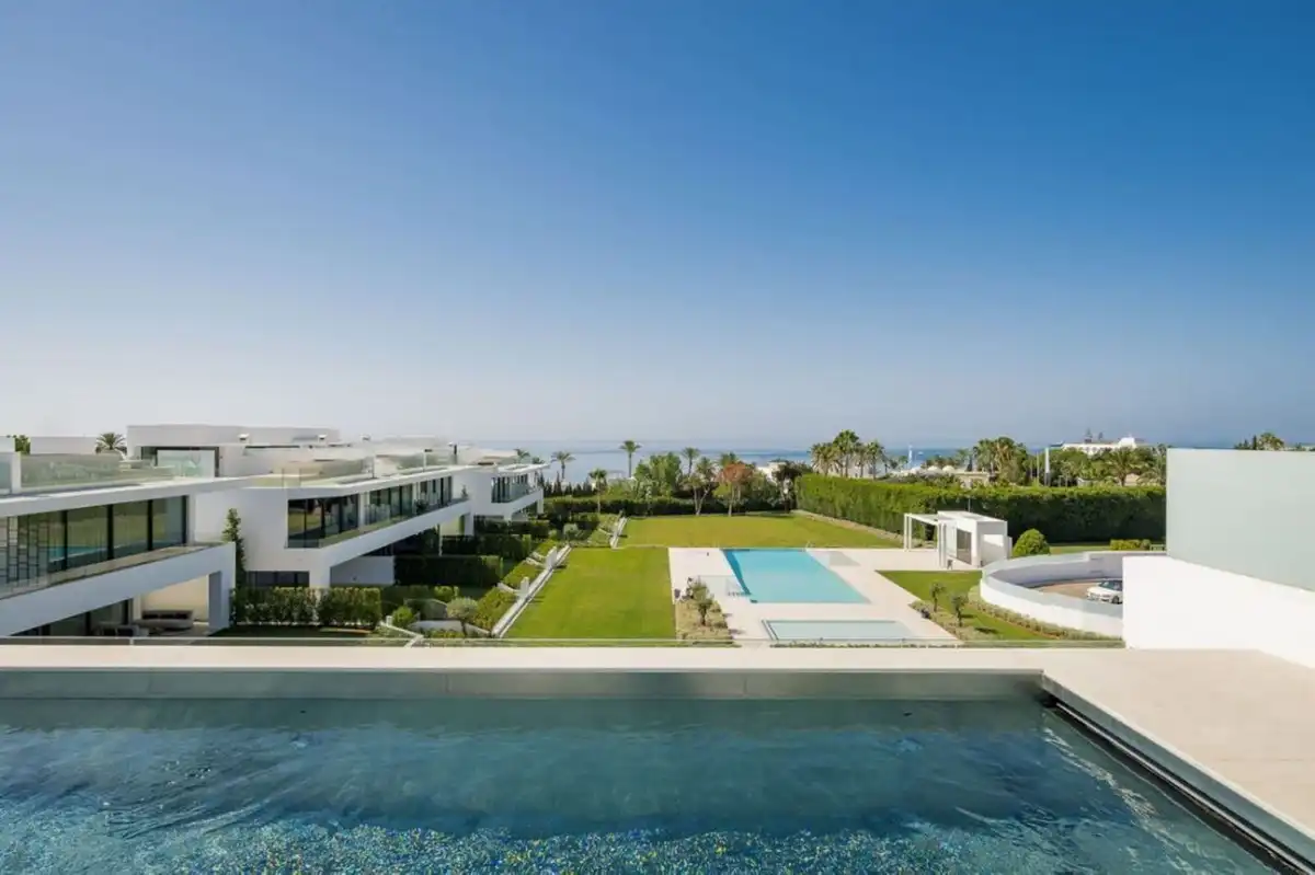 Garten von Haus oder Chalet zum Verkauf in Marbella mit Klimaanlage, Privatgarten und Terrasse