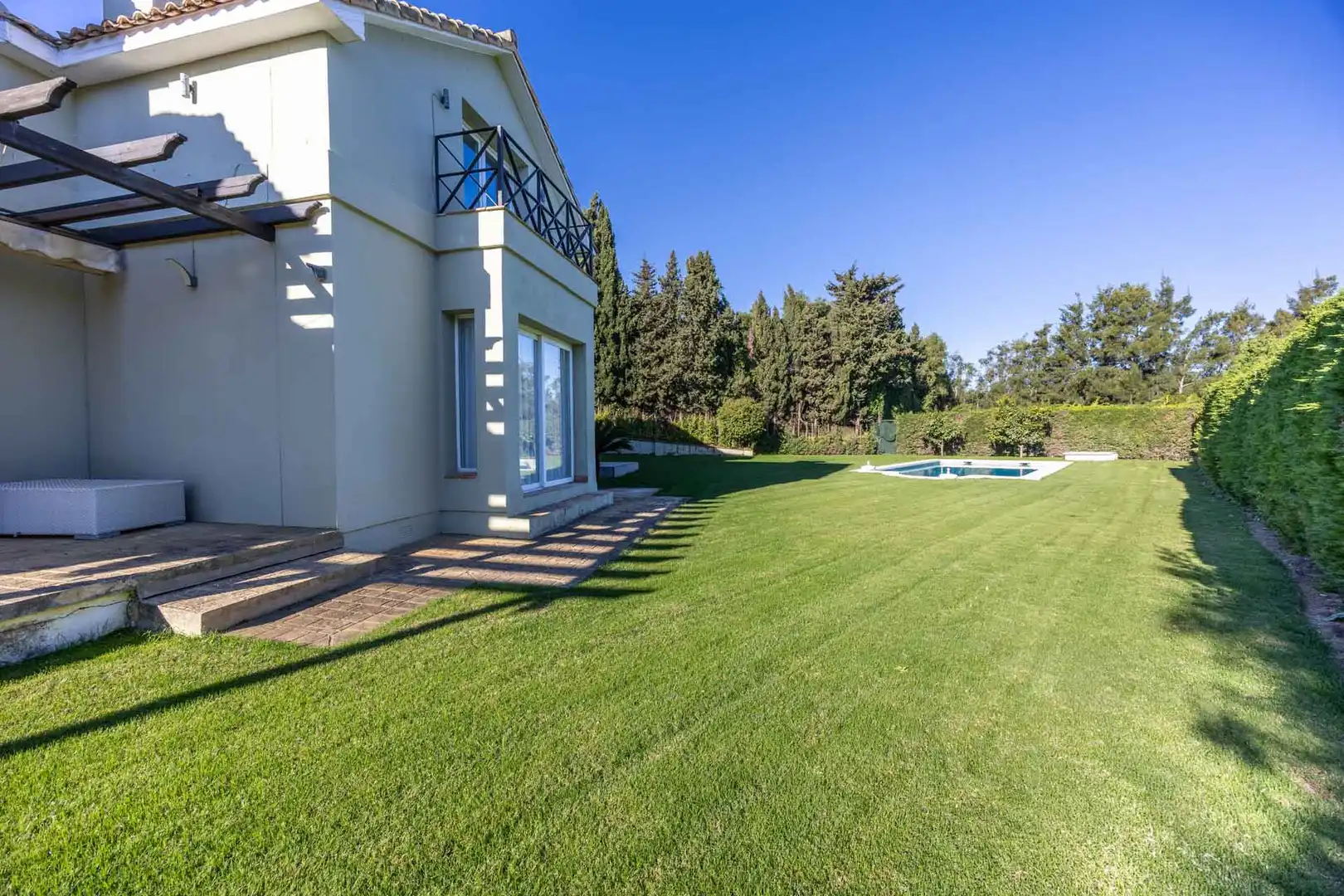 Jardín de Casa o chalet en venta en Sotogrande con Aire acondicionado, Jardín privado y Terraza