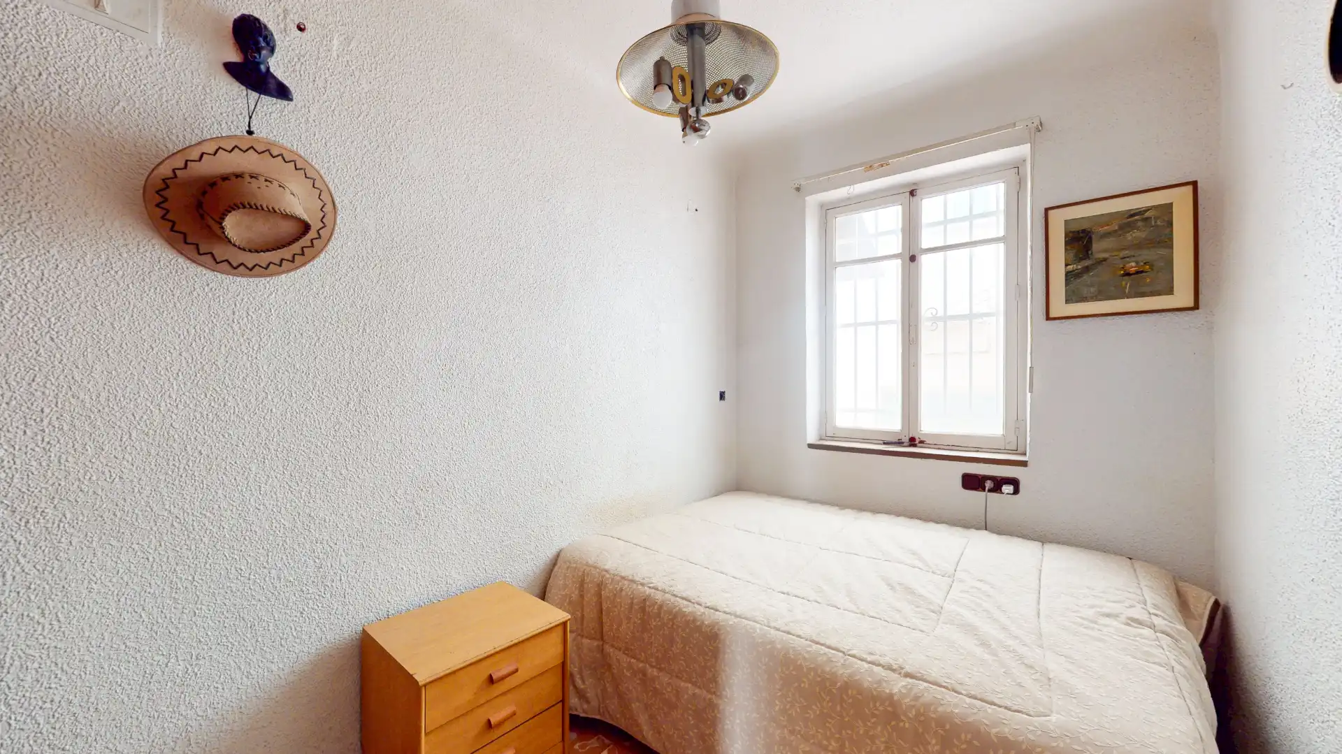 Bedroom of Flat for sale in Murcia  with Terrace, Furnished and Balcony