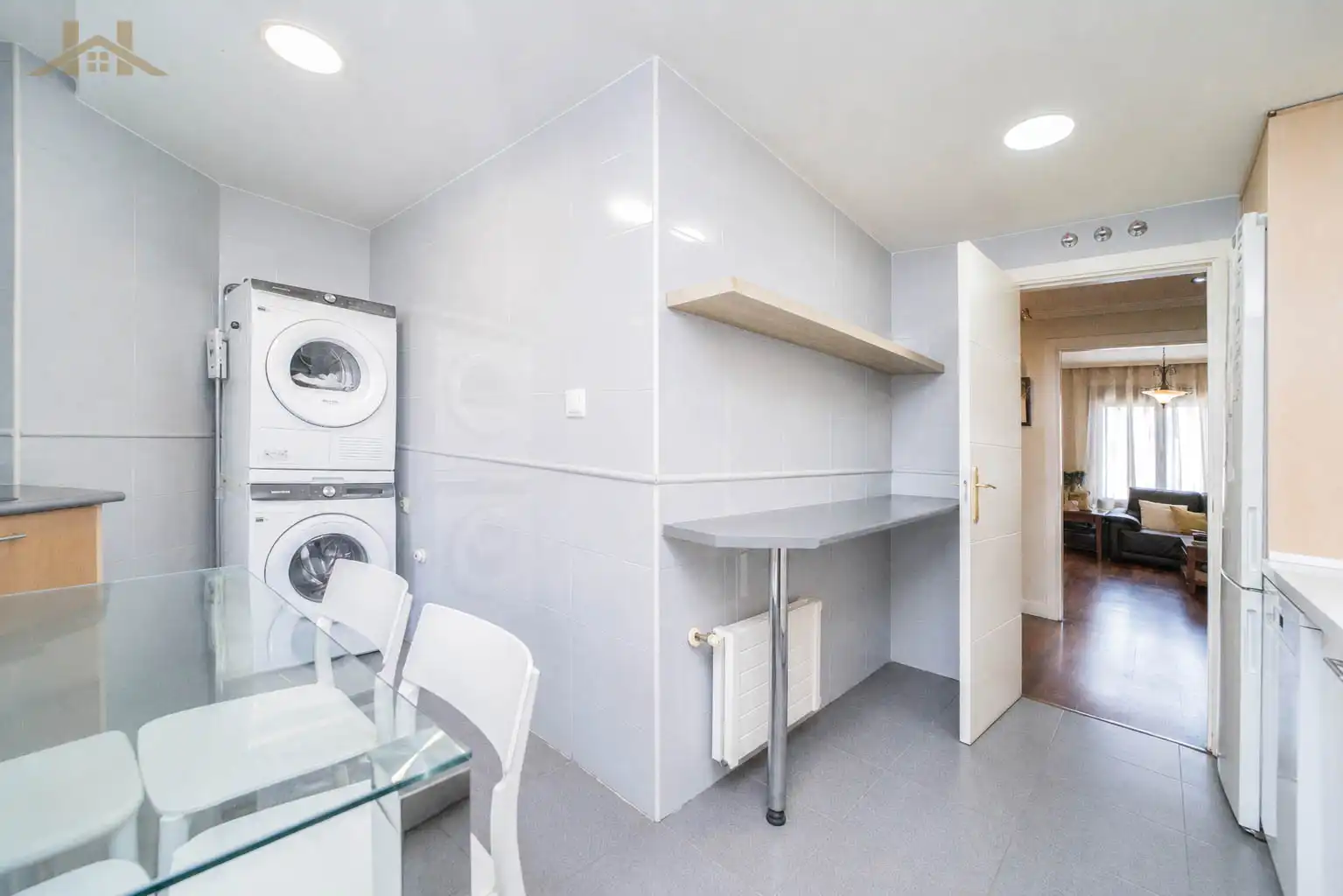Kitchen of Flat for sale in Madrid  with Air Conditioner, Heating and Terrace