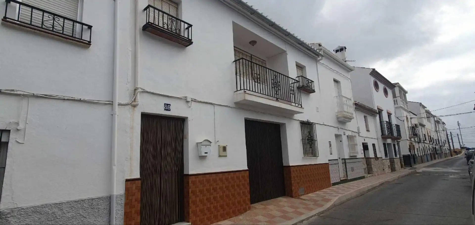 Casa rústica amb terrassa en venda a Yunquera