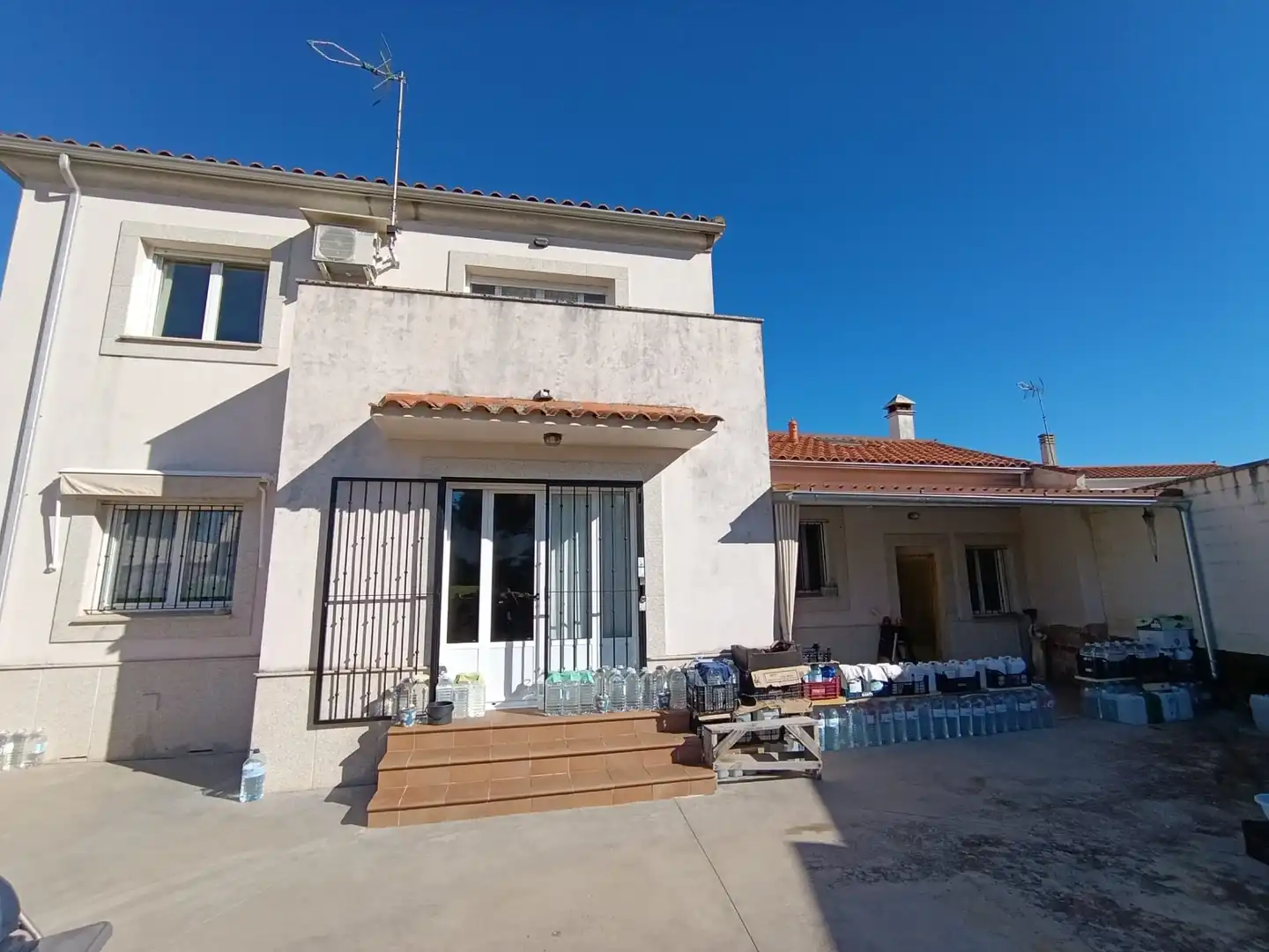 Vista exterior de Casa o xalet en venda en Mata de Alcántara amb Moblat
