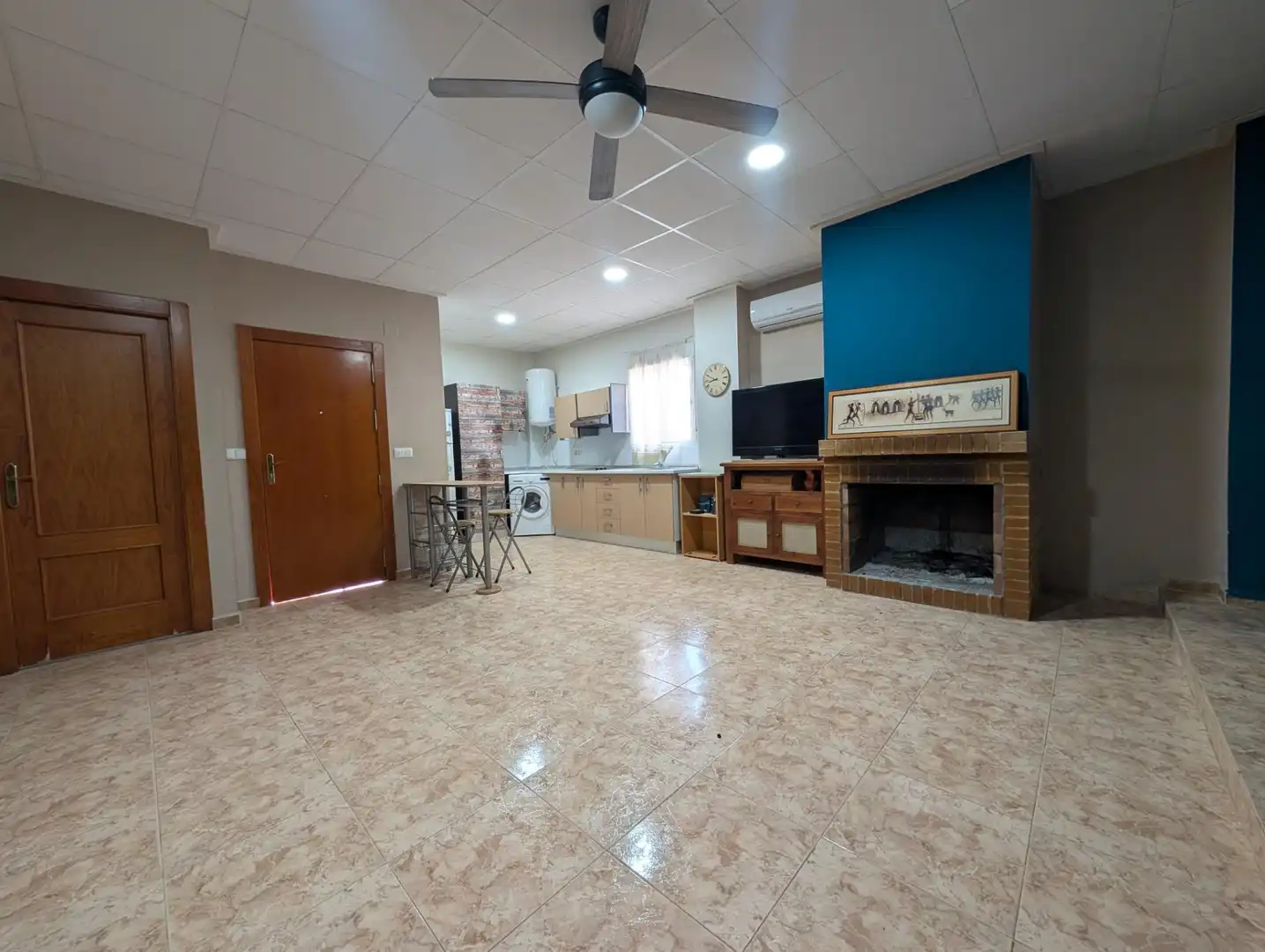 Cocina de Casa o chalet en venta en Aspe con Aire acondicionado y Piscina