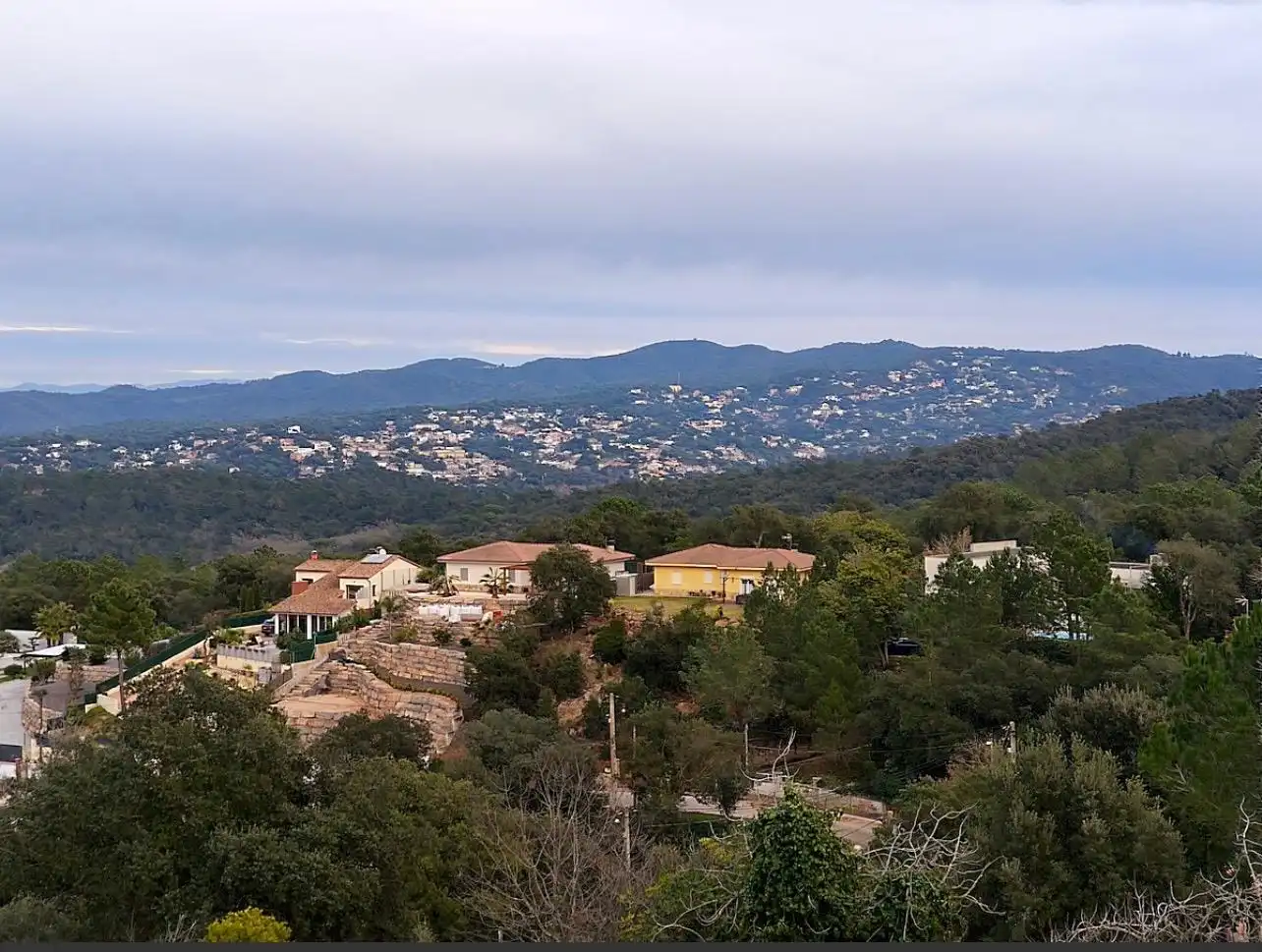 Vista exterior de Casa o xalet en venda en Maçanet de la Selva amb Jardí privat, Terrassa i Moblat